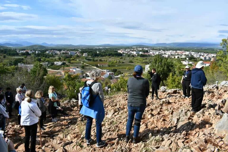 pilgrims on app hill apparition hill pilgrimage medjugorje pilgrimage tour