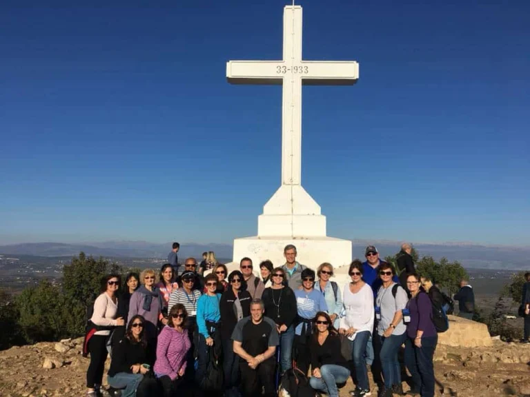 Group on Cross Mtn Nov 2017 group-cross-mountain-medjugorje pilgrimage tour