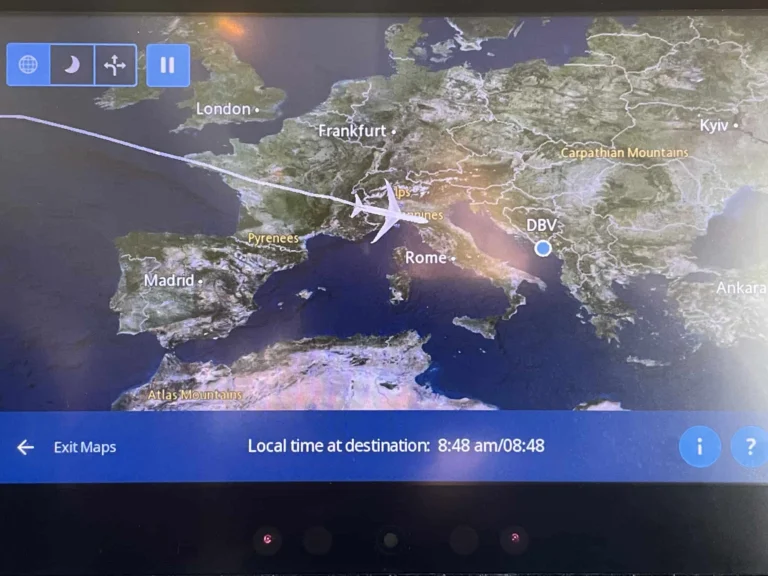 medjugorje-flight medjugorje flight map