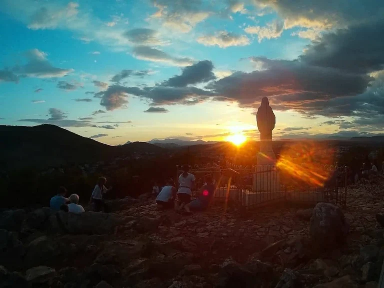 sunset apparition hill 2018 sunset-apparition-medjugorje pilgrimage tour