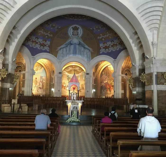 lourdes-chapel lourdes chapel on pilgrimage tour