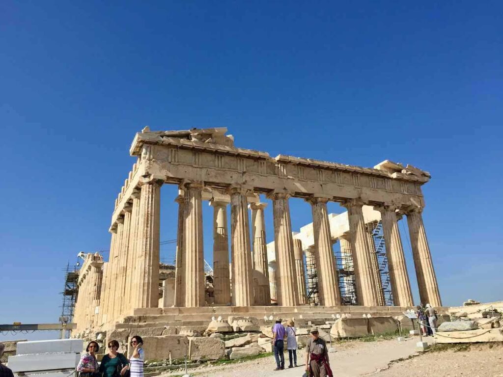 Acropolis Parthenon Greece pilgrimage tour paul