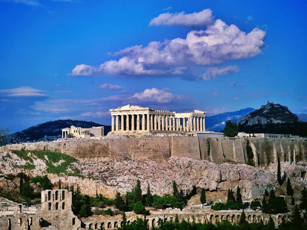 acropolis greece pilgrimage footsteps of paul tour