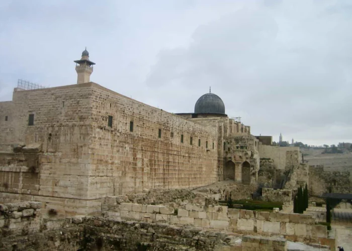 Jerusalem-Walls Jerusalem wall on holy land pilgrimage tour