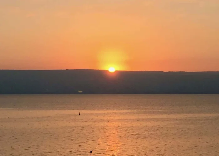 Sea-of-Gallilee-sunrise Sea of Galilee sunrise in Holy Land