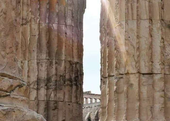 acropolis-column-athens-greece Columns of the Acropolis in Athens Greece Pilgrimage