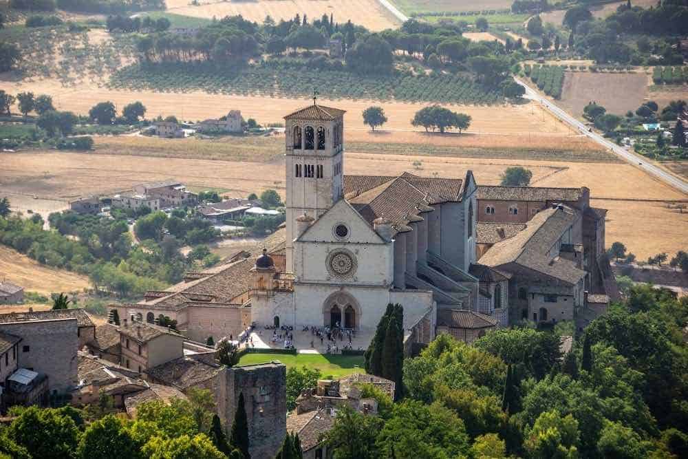 basilica of st. francis assisi italy pilgrimage tour