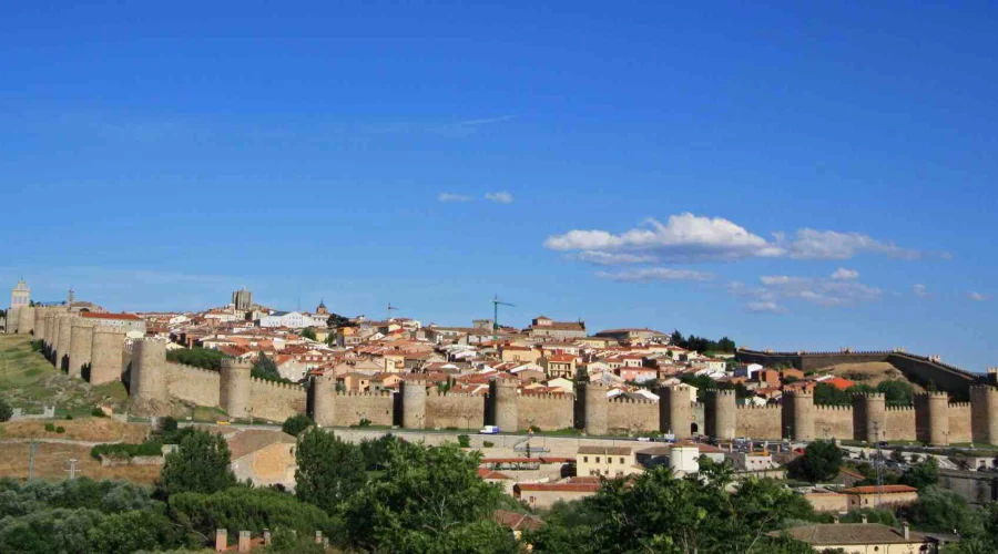 avila-aerial-spain avila spain pilgrimage tour