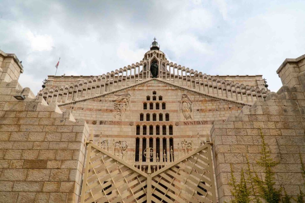 Basilica of the Annunciation Holy Land pilgrimage to bethlehem