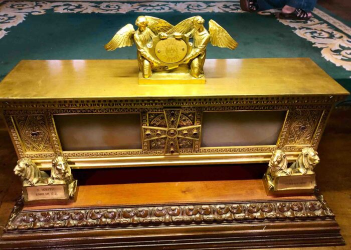basilica-loyola-ossuary reliquary of st. ignatius loyola spain pilgrimage