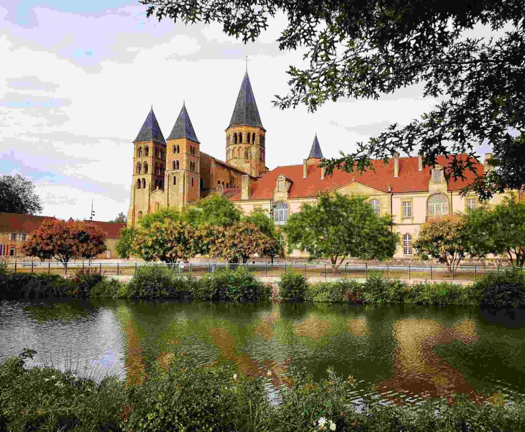 basilica paray le monial with water best shrines of france pilgrimage to France