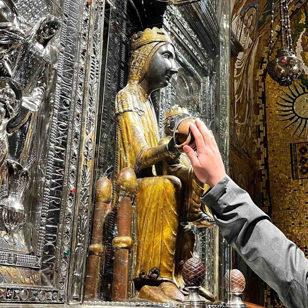 black madonna montserrat spain
