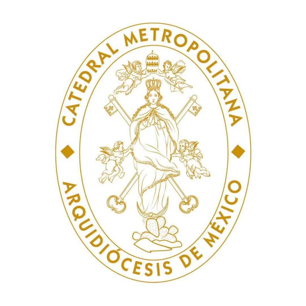 cathedral-mexico-sign-pilgrimage Metropolitan cathedral mexico city pilgrimage tour seal
