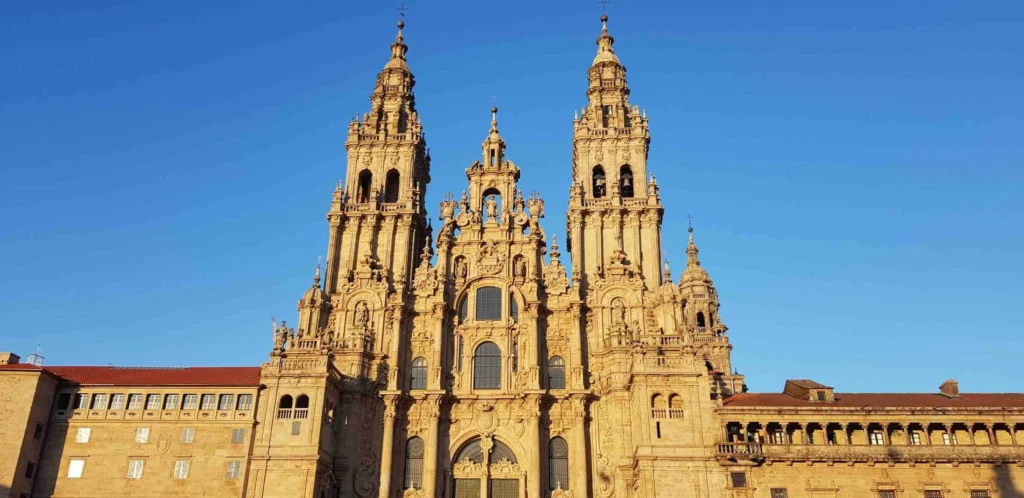 cathedral-santiago-spain cathedral santiago spain front