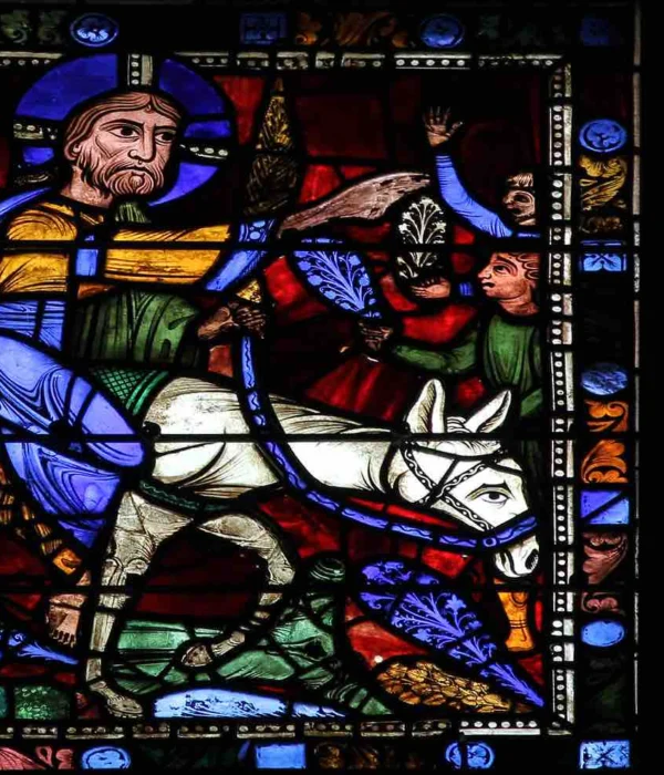 chartres-donkey-jesus chartres cathedral donkey jesus jerusalem france pilgrimage tour