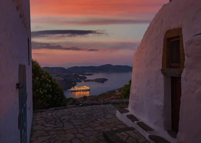 dusk-patmos Dusk at Patmos greece pilgrimage tour