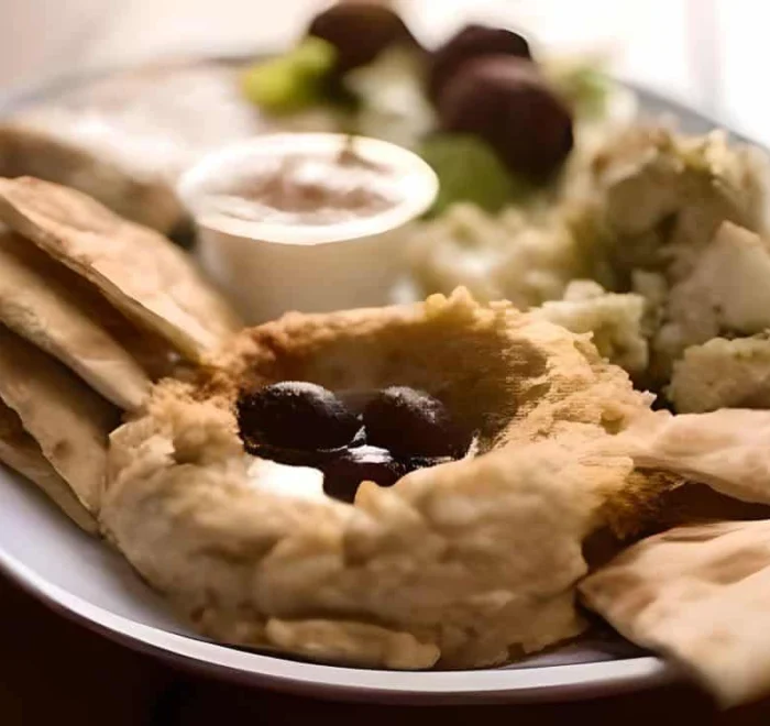 greece-food-pita greek food pita on pilgrimage tour