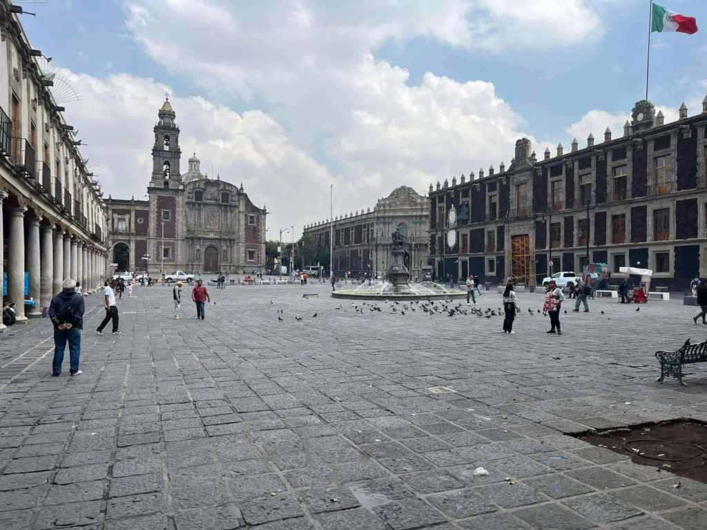 guadalupe-pilgrimage-church-saint-dominic-plaza Saint dominic's plaza in puebla