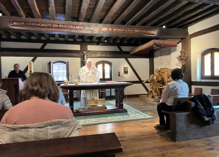 ignatius-bedroom loyola's bedroom spain pilgrimage