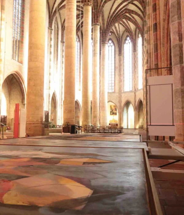 jacobins-interior-toulouse jacobins interior toulouse france pilgrimage tour