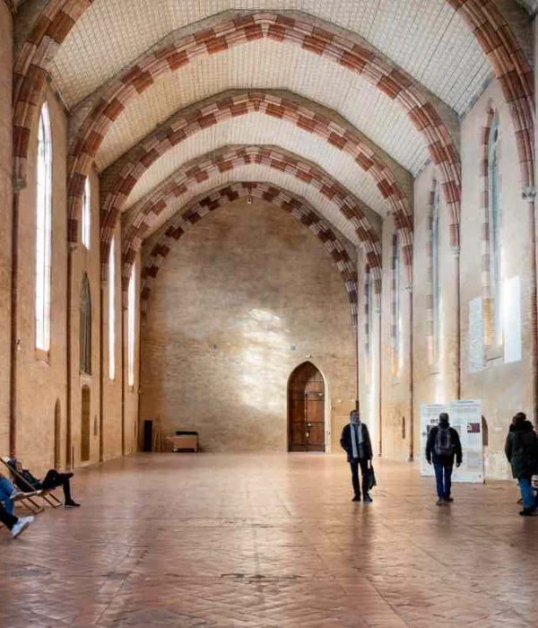 jacobins-toulouse-interior jacobins toulouse france interior pilgrimage tour