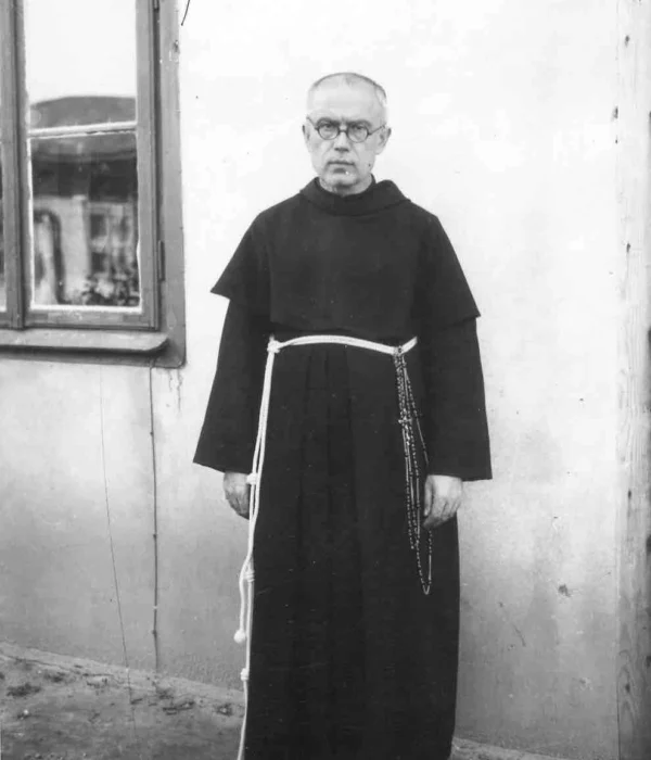 kolbe-habit Saint Maxmillian Kolbe in habit poland pilgrimage tour