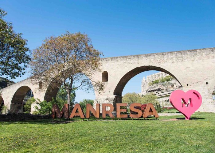 manresa-sign-basilica manresa sign spain loyola pilgrimage tour