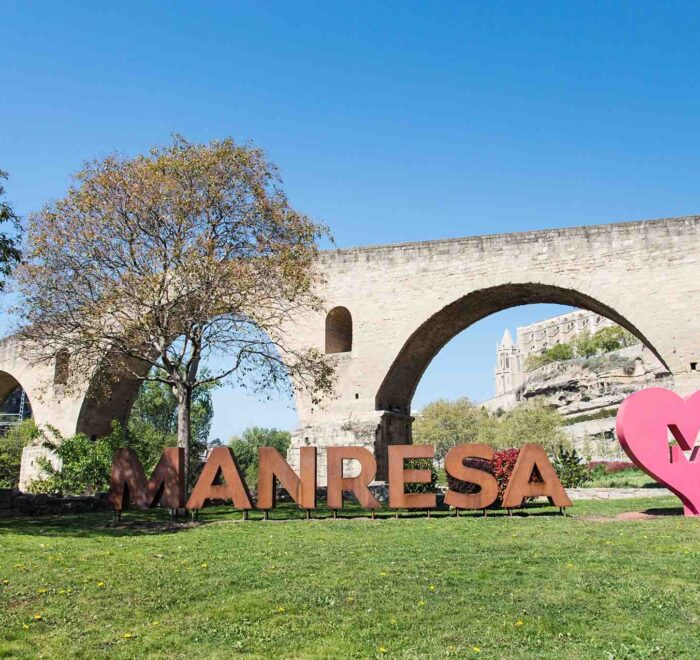 manresa-sign-basilica manresa sign spain loyola pilgrimage tour