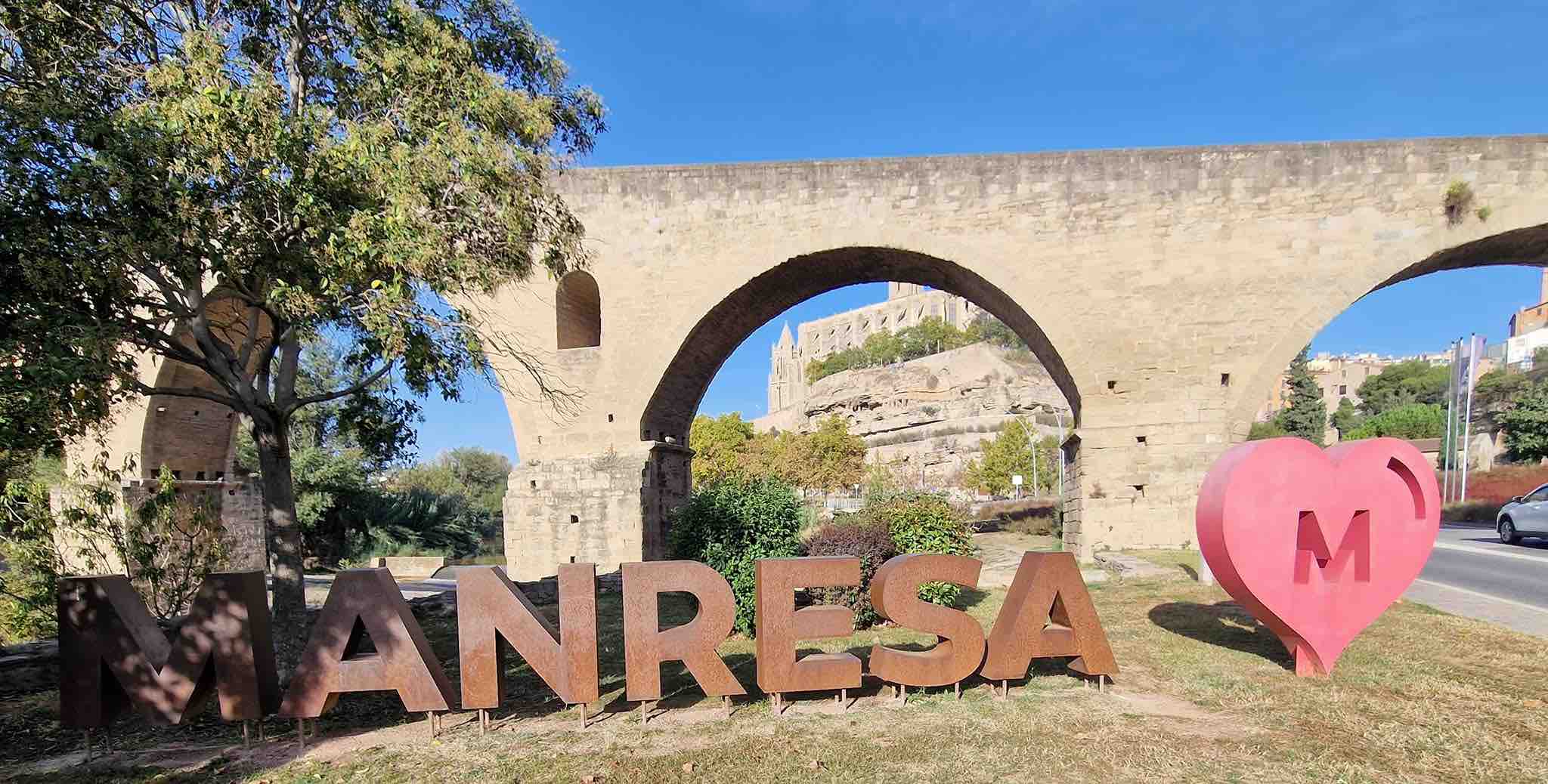 manresa sign in spain st ignatius pilgrimage
