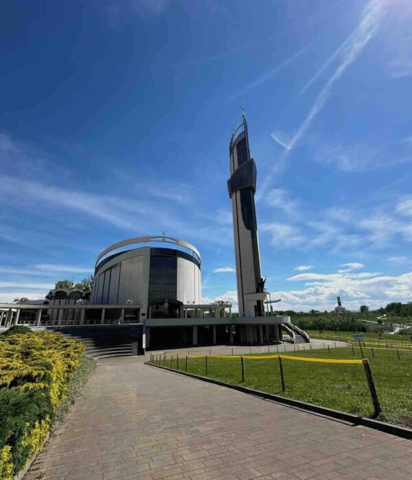 new-divine-mercy-poland New Divine Mercy sanctuary poland pilgrimage