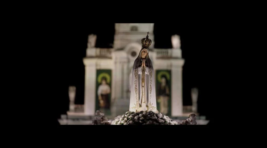 our-lady-of-fatima our lady of fatima at night