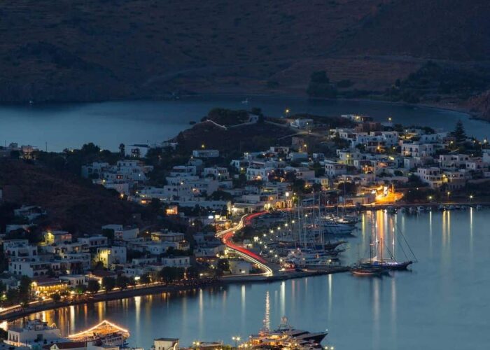 patmos-night patmos at night pilgrimage tour