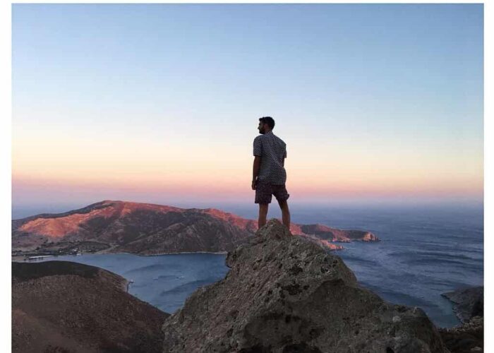 patmos-top on top at Patmos greece pilgrimage tour