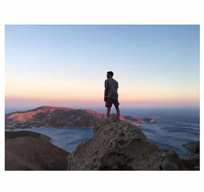 patmos-top on top at Patmos greece pilgrimage tour