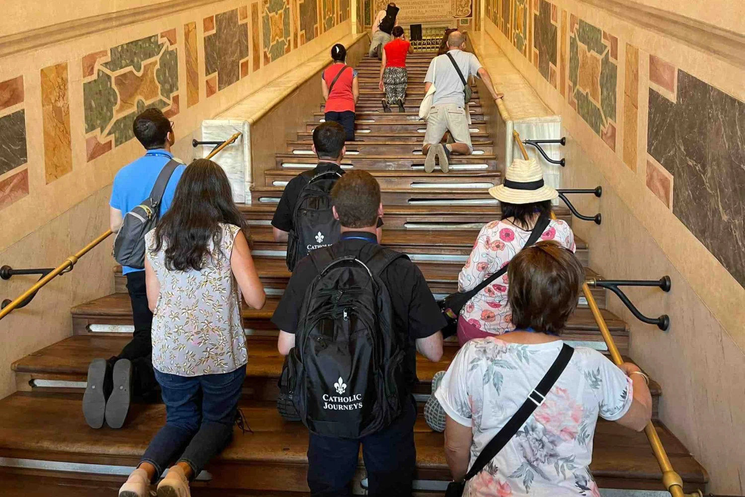 stairs-rome holy stairs rome italy pilgrimage tour