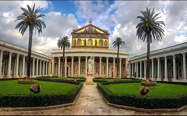St. Paul outside the walls basilica rome pilgrimage