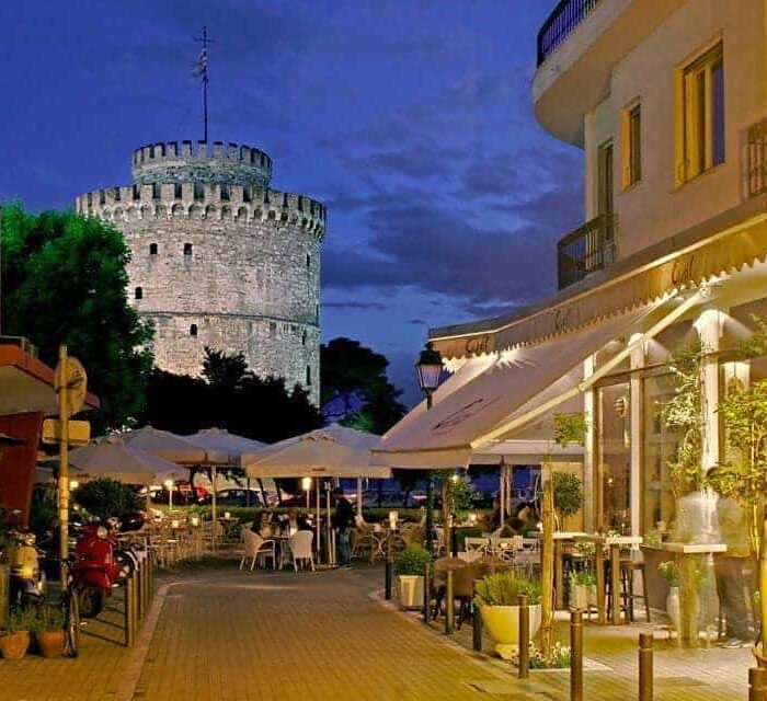 thessaloniki-street-greece thessaloniki street greece pilgrimage tour