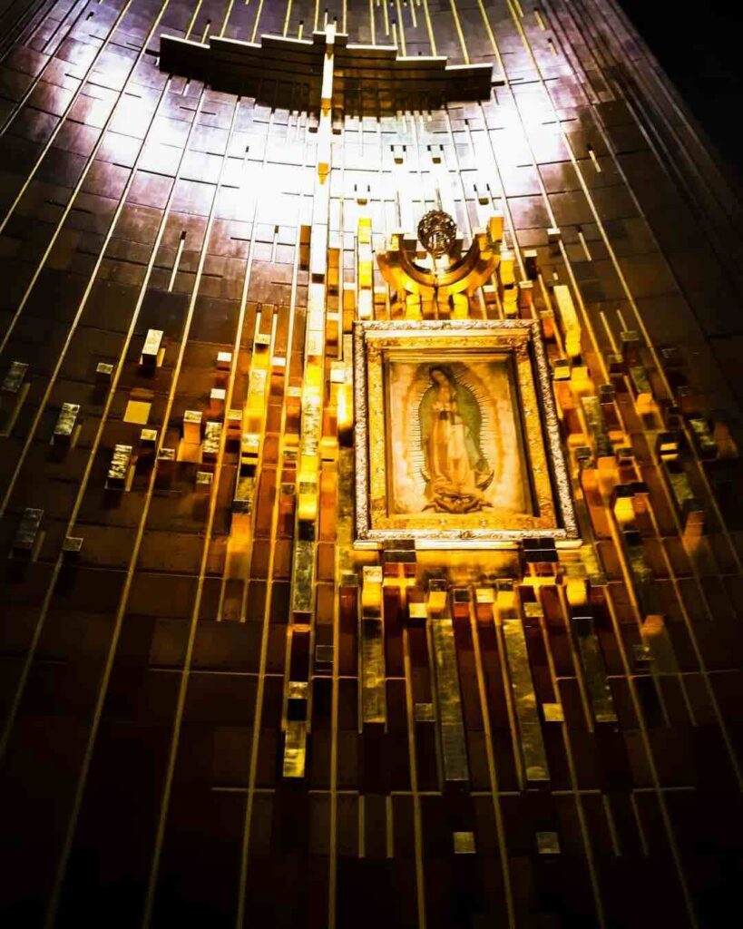 tilma-cross-guadalupe-basilica tilma cross basilica of guadalupe pilgrimage