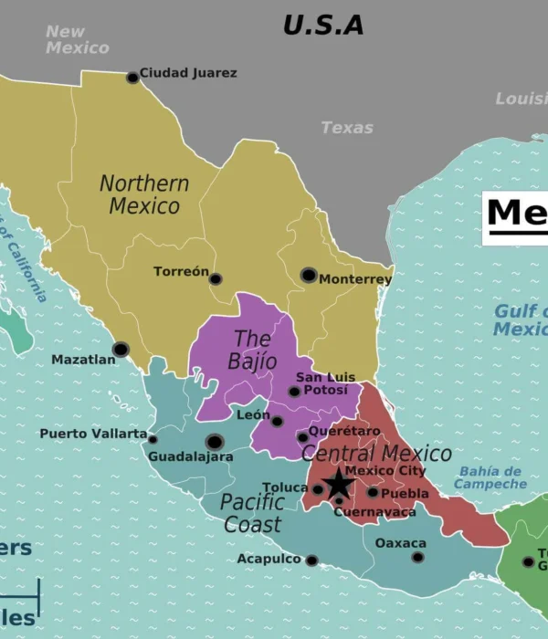 Mexico_regions_map mexico-regions