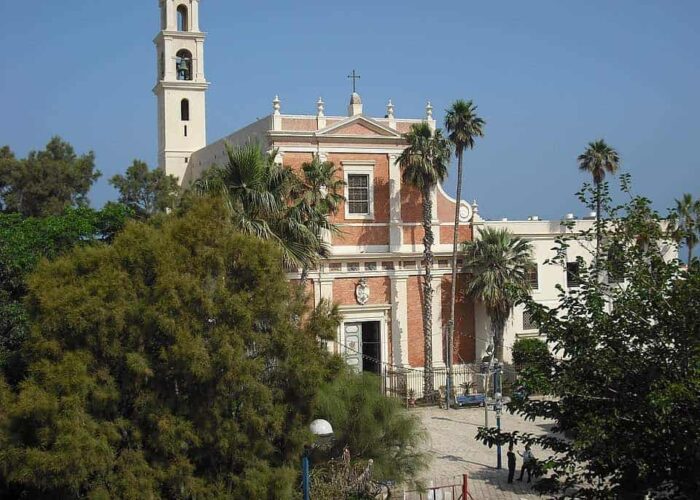 960px-4_כנסיית_פטרוס_הקדוש St. Peter's church in Jaffa Holy Land