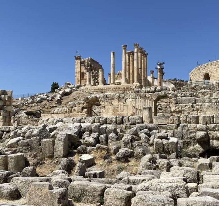 jerash-roman-ruin-jordan jerash roman ruin in jordan holy land pilgrimage