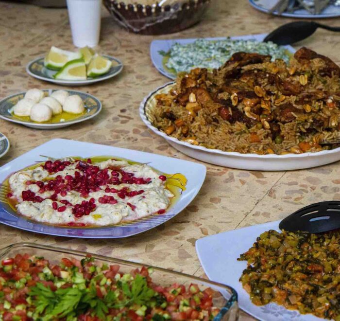 jordan-food jordan food Holy Land pilgrimage tour mezze