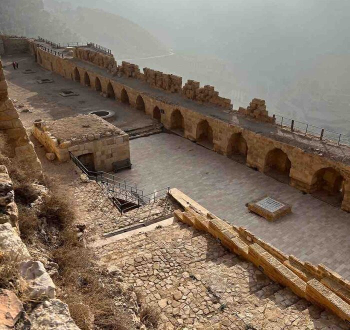 kerak-crusader-castle kerak castle jordan holy land pilgrimage tour