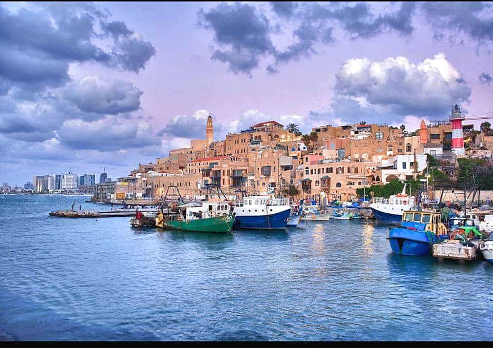 old jaffa port boats holy land jordan with petra pilgrimage tour