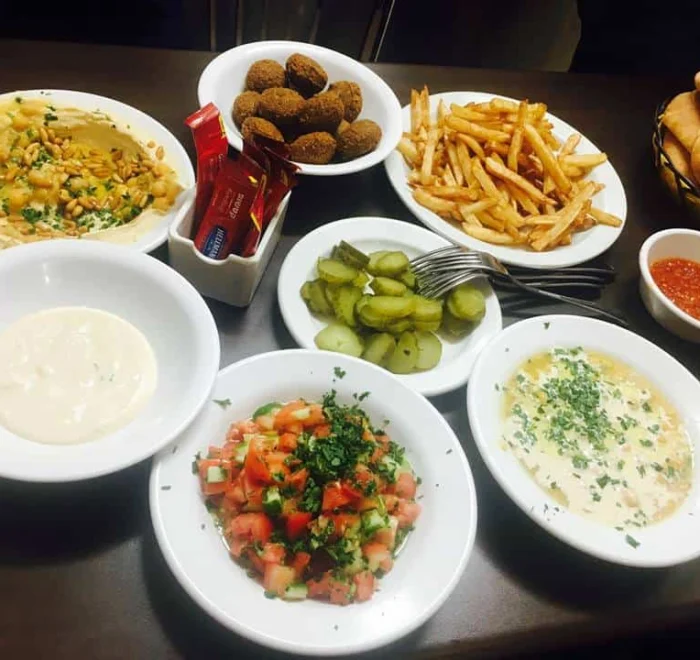 assortment-lina assortment at restaurant lina jerusalem