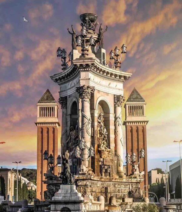 barcelona-espana barcelona plazw espana spain pilgrimage tour
