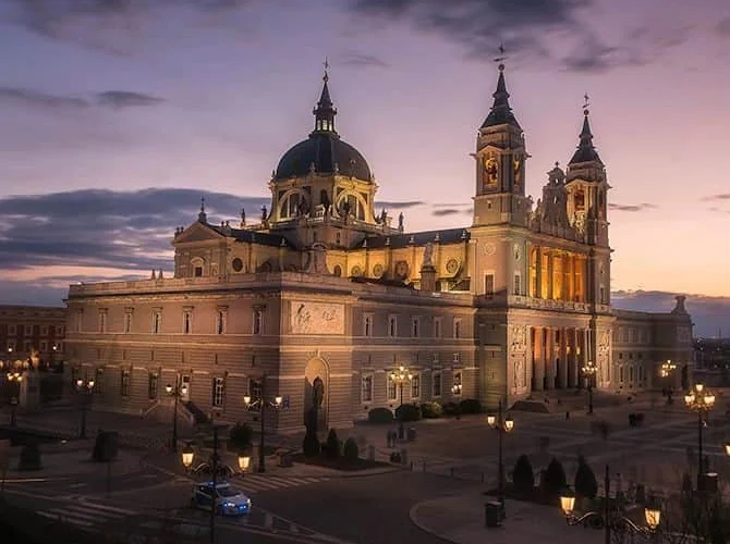 cathedral-madrid cathedral in madrid spain pilgrimage tour