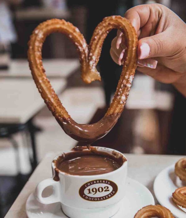 chocolate-pastry-madrid chocolate pastry madrid food spain pilgrimage tour