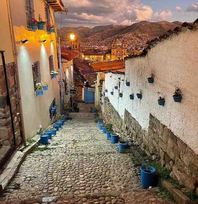 cusco-street cusco street peru food and faith pilgrimage tour