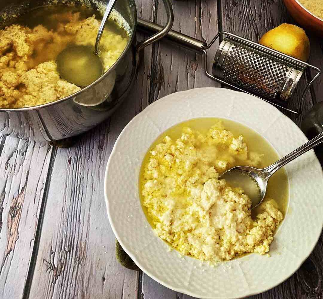 egg-drop-soup roman egg drop soup food rome pilgrimage tour